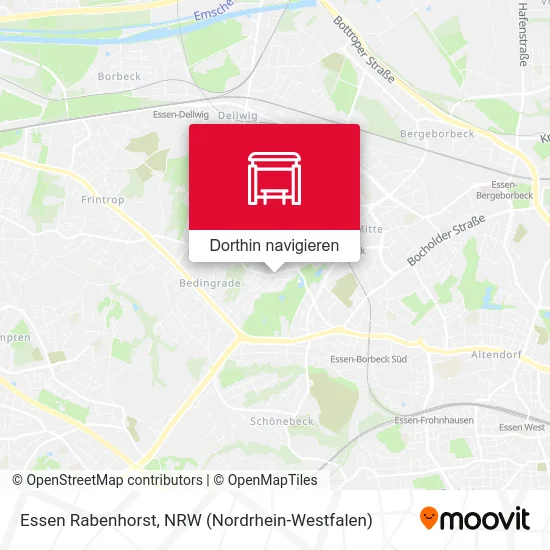 Essen Rabenhorst Karte