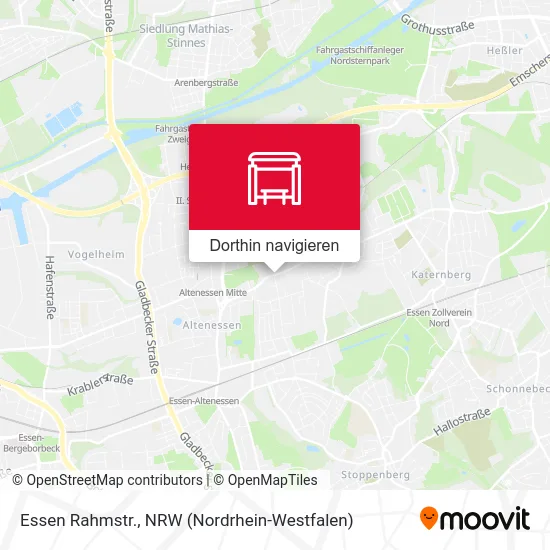 Essen Rahmstr. Karte