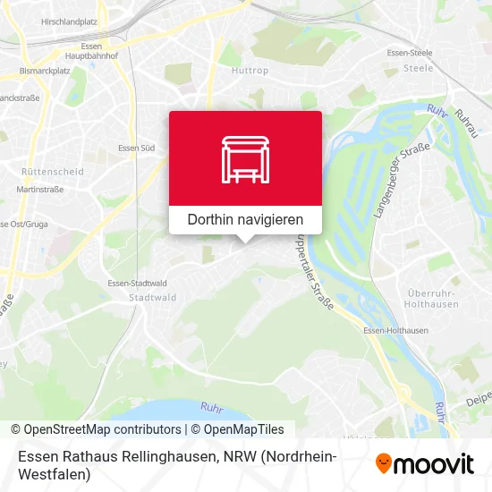Essen Rathaus Rellinghausen Karte