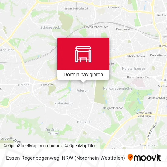 Essen Regenbogenweg Karte