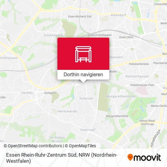 Essen Rhein-Ruhr-Zentrum Süd Karte