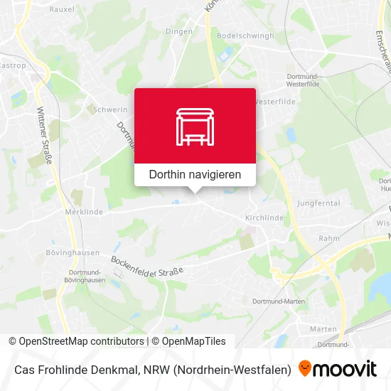 Cas Frohlinde Denkmal Karte