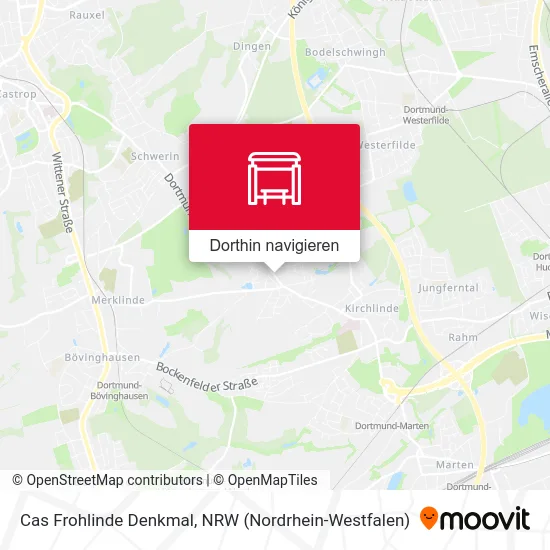 Cas Frohlinde Denkmal Karte