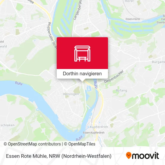 Essen Rote Mühle Karte