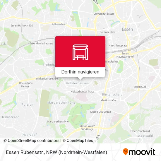 Essen Rubensstr. Karte