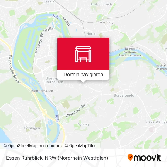Essen Ruhrblick Karte