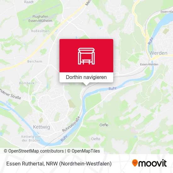 Essen Ruthertal Karte