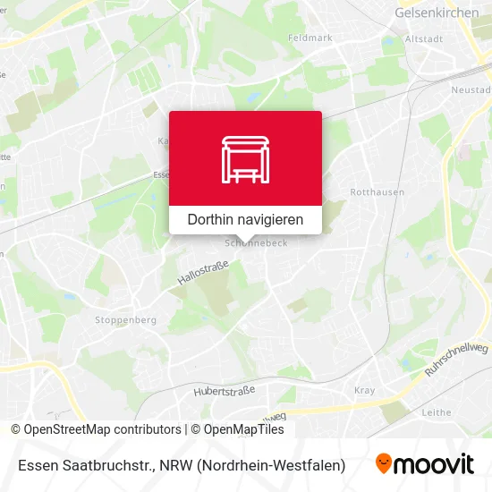 Essen Saatbruchstr. Karte