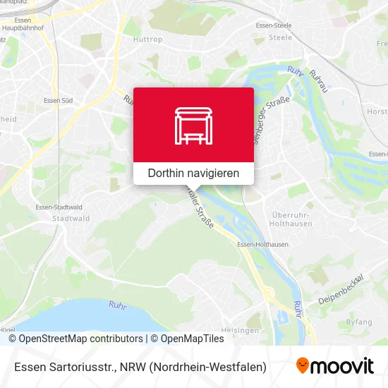 Essen Sartoriusstr. Karte