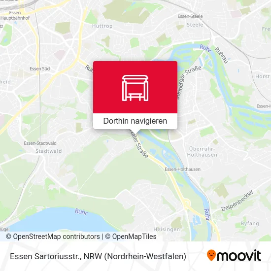 Essen Sartoriusstr. Karte