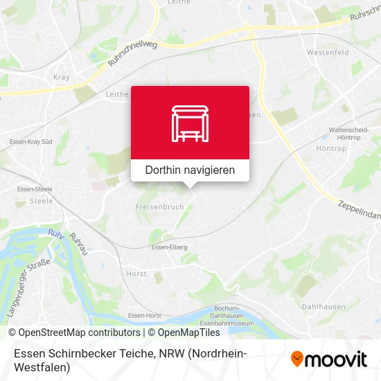 Essen Schirnbecker Teiche Karte