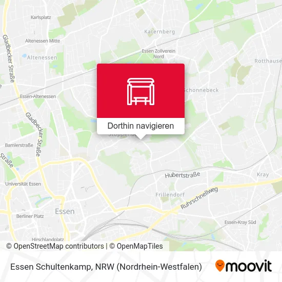 Essen Schultenkamp Karte