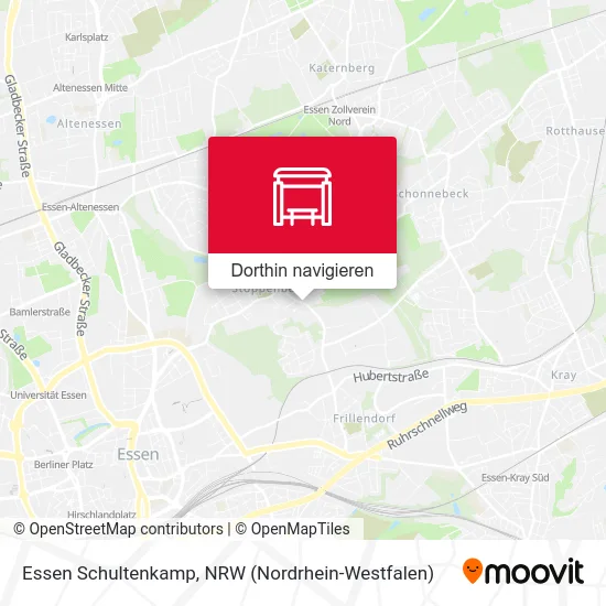 Essen Schultenkamp Karte
