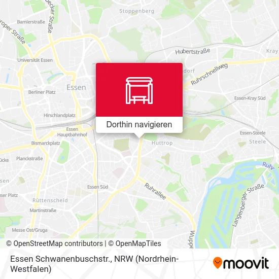 Essen Schwanenbuschstr. Karte