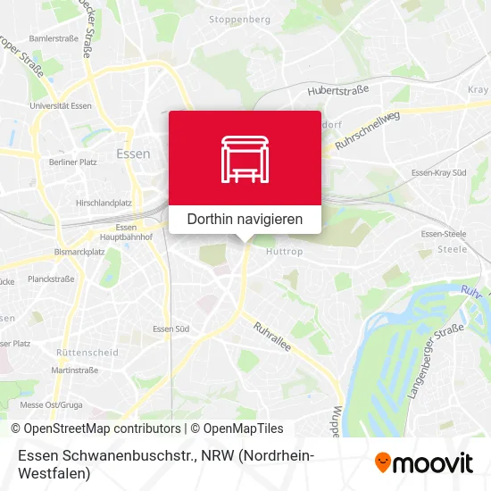 Essen Schwanenbuschstr. Karte