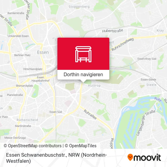 Essen Schwanenbuschstr. Karte