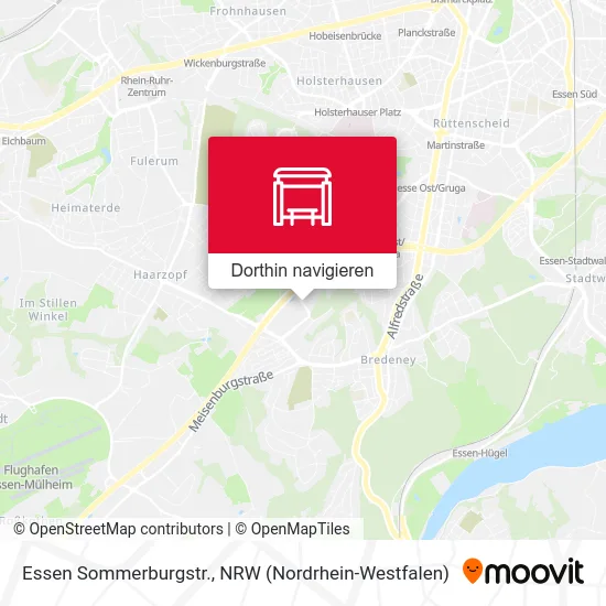 Essen Sommerburgstr. Karte