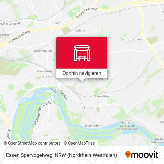 Essen Spervogelweg Karte
