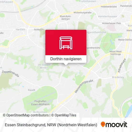 Essen Steinbachgrund Karte