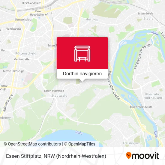 Essen Stiftplatz Karte