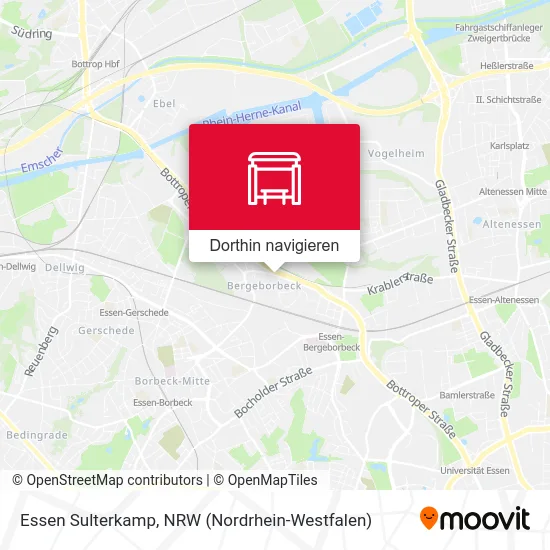 Essen Sulterkamp Karte