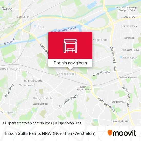 Essen Sulterkamp Karte