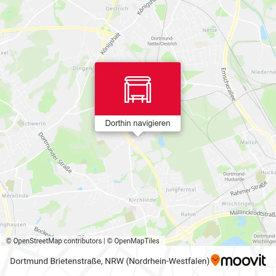 Dortmund Brietenstraße Karte