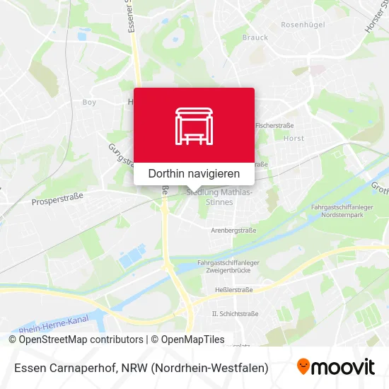 Essen Carnaperhof Karte