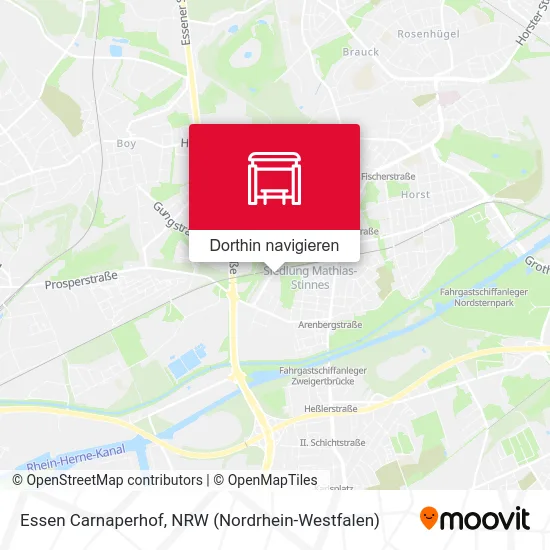 Essen Carnaperhof Karte