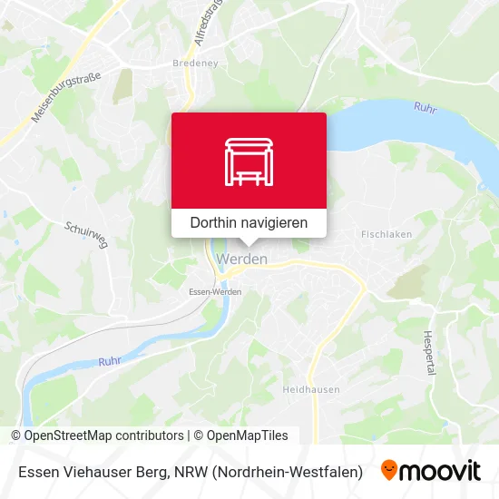 Essen Viehauser Berg Karte