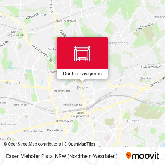 Essen Viehofer Platz Karte