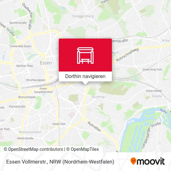 Essen Vollmerstr. Karte