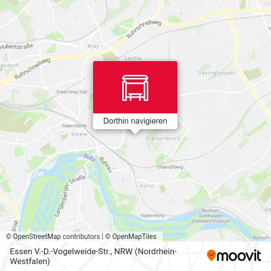 Essen V.-D.-Vogelweide-Str. Karte