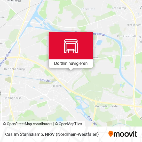 Cas Im Stahlskamp Karte