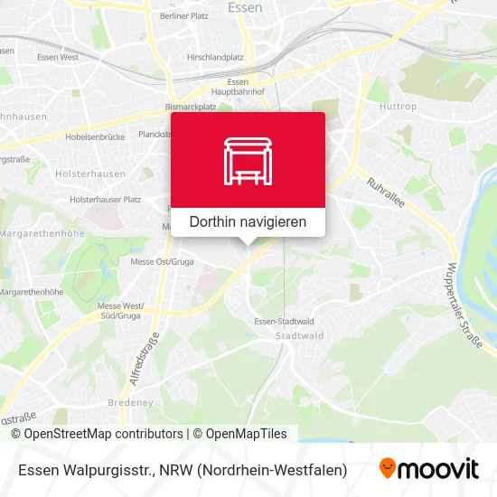 Essen Walpurgisstr. Karte