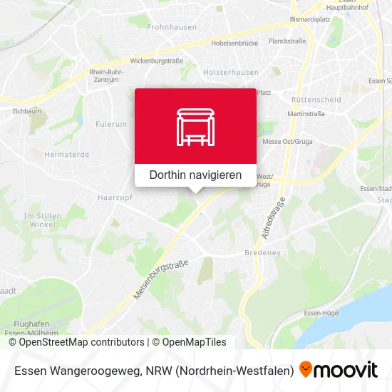 Essen Wangeroogeweg Karte