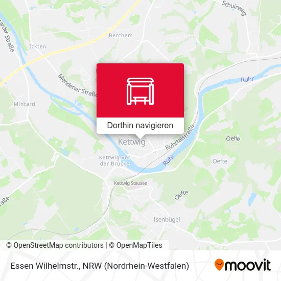 Essen Wilhelmstr. Karte