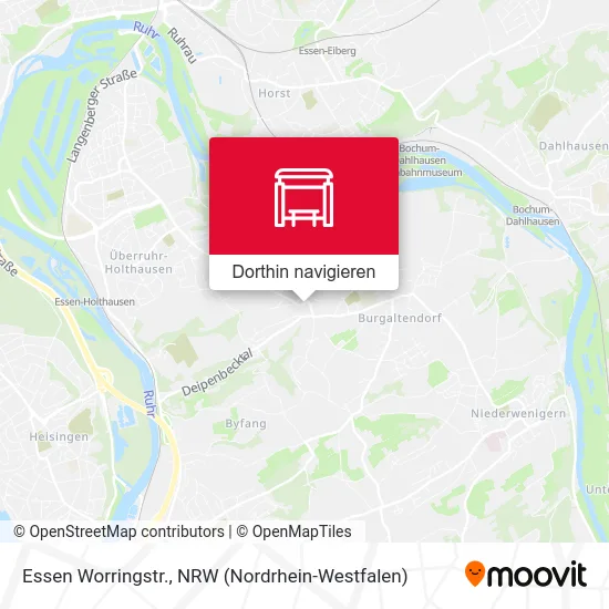Essen Worringstr. Karte