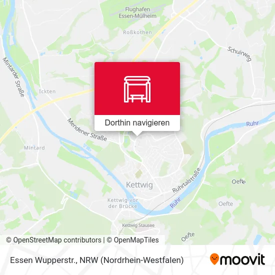 Essen Wupperstr. Karte