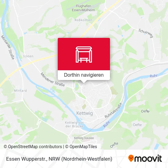 Essen Wupperstr. Karte