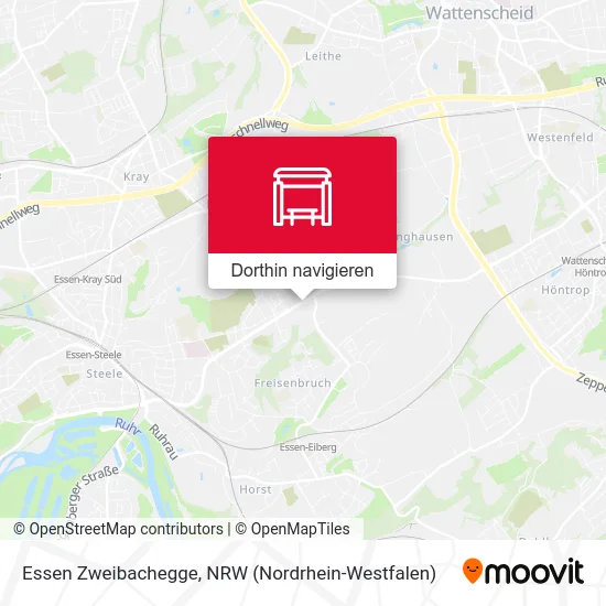 Essen Zweibachegge Karte