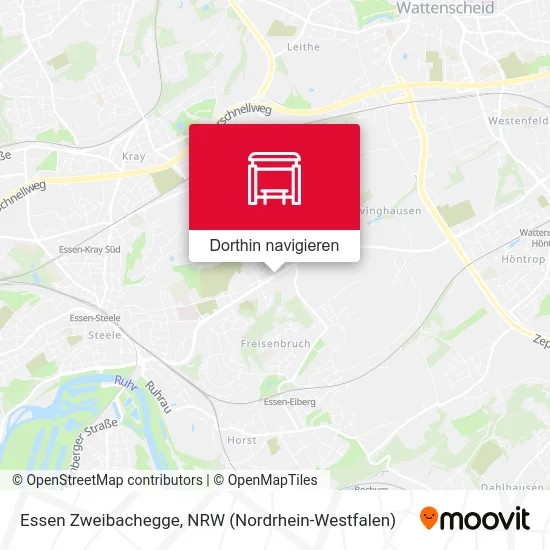 Essen Zweibachegge Karte