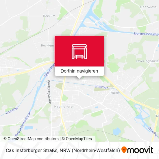 Cas Insterburger Straße Karte