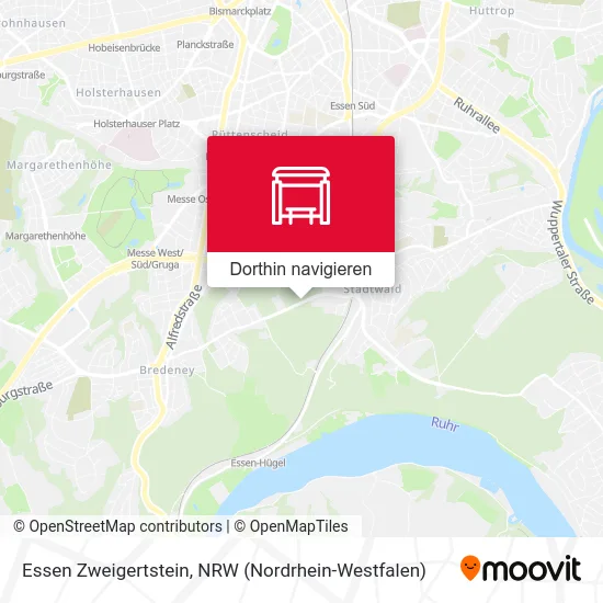 Essen Zweigertstein Karte