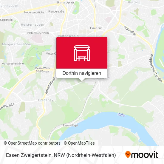 Essen Zweigertstein Karte