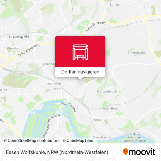 Essen Wolfskuhle Karte