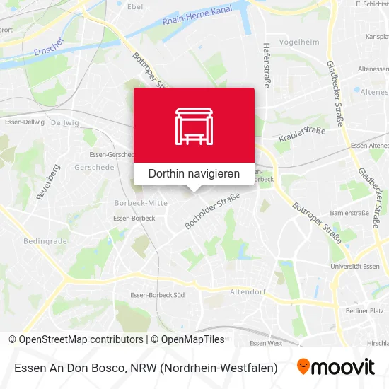 Essen An Don Bosco Karte