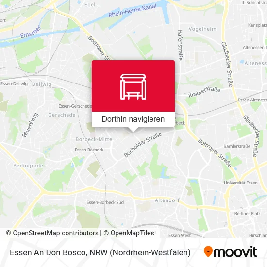 Essen An Don Bosco Karte