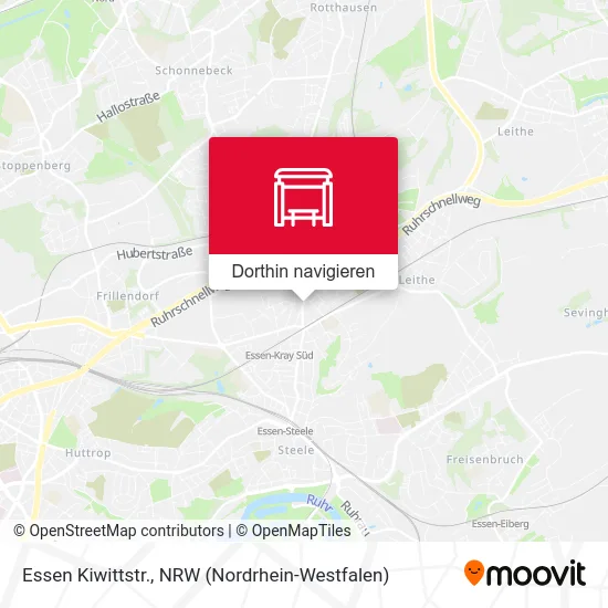 Essen Kiwittstr. Karte