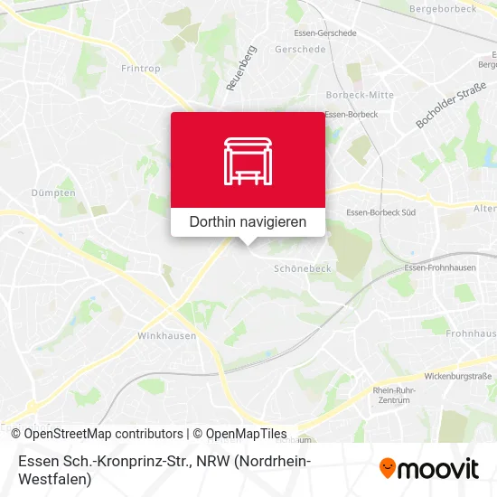 Essen Sch.-Kronprinz-Str. Karte